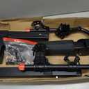 Retrospec Lenox 2-5 Bike Rack Hitch for Car, Truck, SUV - 2in Hitch Mount with Foldable Steel Frame, Anti-Rattle Adapter & Tie Down Straps