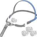 Nasal Pillow Supplies - Includes 3 Size Nasal Pillows Nose Mask Assembly - Includes Small, med, Large Cushions - Includes Tube, Frame, and Strap