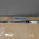 OLIXIS Dresser for Bedroom, 9 Storage Drawers, Wide Fabric Closet Chests Organizer Tower Furniture, TV Stand with Wooden Top Metal Frame for Clothes, Living Room, Hallway, Entryway, Classic White