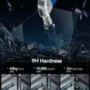 Palisade Accessories for 2023 2024 2025 Hyundai Palisade 12.3" Tempered Glass GPS Navigation Touchscreen Protector Film for 2023 Palisade Ltd/Limited/Calligraphy/SE/SEL/XRT HD Clear