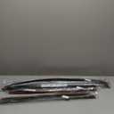 in-Channel Window Visors Rain Guards for 2016-2023 Toyota Tacoma Double Cab, Window Vent Wind Deflectors Visors Shades for 16-23 Tacoma