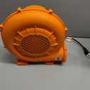 Bounce House Blower, 550W Inflatable Air Blower with High Airflow Quick Inflation for Bouncy Castle Inflatable Water Slide Decorations, Orange