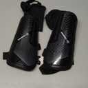 Upgraded Soccer Shin Guards for Kids Youth Adults, CE Certified AirsFish Shin Guard Sleeves Protection Gear for Boys Girls Soccer Games EVA Cushion Reduce Shocks and Injuries (Medium, Black)