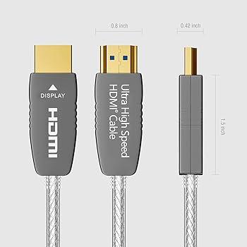 UltraPro Premium HDMI 15ft 8K UHDR Ultra High Speed Cable With Ethernet