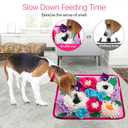 Snuffle Mat for Dogs Pet Treats Feeding Mat for Small/Medium Breed Dogs Non-Slip/Portable/Durable Interactive Dog Puzzle Toys Encourages Natural Foraging Skills (Rose Pink)