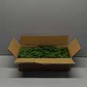 Christmas Garland with Lights for Mantle - 9FT Norfolk Pine Garland Pre-Lit Battery Operated Garlands, Real Touch Artificial Faux Greenery Garland for Fireplace, Table, Stairs & Christmas Decorations