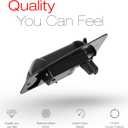 T1A Extended Cab Door Handle, Rear Passenger Door Handle Compatible with 1999-2007 Chevrolet Silverado 1500 2500; 99-07 GMC Sierra 1500 2500, 01-07 Sierra Silverado 3500, OEM 15758171 79107