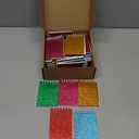 Geyee 45 Pcs Back to School Gifts Glitter Mini Notepads Spiral Prism Small Notebooks Pocket Notepad Assorted Colors Mini Pad(2.6 x 3.5 Inch)