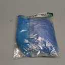 DAZCOS Women's Chiffon Fairy Hooded Cape Elf Sheer Cloak Tulle Bridal Off Shoudler Capelet (Blue)