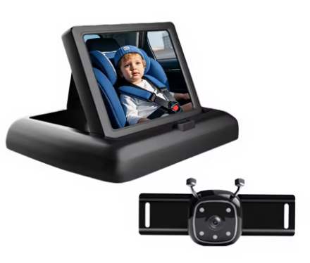 Rear Facing LED Car Seat Monitor