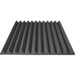 Acoustic Foam Panels 12x12inch 12 Pack, 48 Square Feet, Used For Recording Studio Sound Reduction, Wedge Style Soundproofing Tiles, 48 Sq Ft (2 Inch Thick, Charcoal)