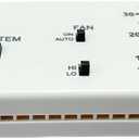 RV Thermostat, RV Analog Thermostat Replacement for Dometic (Cool Only/Furnace) 3106995.032, 12 VDC (White)