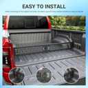 SZYANG Truck Bed Divider Compatible with 2019-2025 Dodge Ram 1500 Cargo Manager Molle Panel Truck Bed Organizer Replacement for 2019-2025 Dodge Ram Accessories