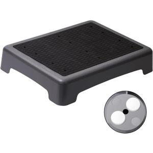 Fotree One Step Stool, Non-Slip Mobility Step Platform for Senior  Adults, Safety Step Platform for Stair, Car, Bed, Chair, Shower, Bathtub, Outdoor, 3.5 Inch High Rise Stairs 440 Lbs Capacity