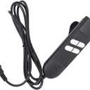 ApplianPar Electric Sofa Up Down 4 Button 5Pin Roll line 180 Degree Remote Hand Control Handset Switch for Okin Pride Berkline Lift Chair and Power Recliner