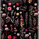 DorisMax for iPhone 16 Pro Case Cute, Preppy Trendy Floral Design