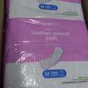 Amazon Basics Incontinence Pads for Women, Postpartum, Long, Bladder Control, Moderate Absorbency, Unscented, 108 Count (2 Packs of 54)
