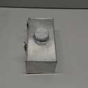 Qiilu Washer Reservoir , Aluminium Windscreen Washer Bottle 2L Polished Intercooler Spray Universal Car Parts