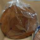 2x AMH 18-Inch Farmhouse Oak Lazy Susan Organizer, Walnut Finish