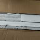 ZTH Full Bed Frame, 14 inch Reinforced Heavy Duty Metal Platform Bed, White