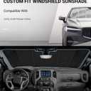 Pigenius Windshield Sunshade for Nissan Kicks 2025-2026 Front Window Sun Shade - AstraGuard
