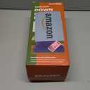 Down Puffy Blanket for Car Camping Outdoor Travel Backpacking, Duck Down Lightweight Portable Soft Warm Cozy Camping Blanket Quilt, 53"x78", Lake Blue