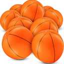 12-Pack Inflatable Basketballs 16-inch Beach Balls for Party Decorations
