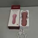 Momcozy Rolling Lactation Massager with Heat, 3-in-1 Real-Like Massage for Relieve Clogged Ducts, Breast Massager Warming for Breastfeeding, Improve Milk Flow, Dusty Rose (Red)