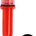 Boat Flares Coast Guard Approved Marine, Intelligent Marine Flares, 0.6W Red Visual Distress Signals for Boats, Emergency Flares Boat with Thick O Rings for Fishing