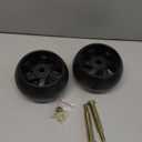 KOOTANS 2 Pack Mower Deck Wheels for Husqvarna 532174873 589527301, for Craftsman MTD AYP 174873 133957 532133957 734-3058, for Cub Cadet 753-04856A, Fit for most 42" 46'' 48'' 50" 52'' and 54" Decks