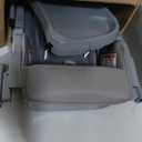 High Chair for Babies and Toddlers, Baby High Chair with Removable Tray, Adjustable Backrest, Footrest Height Settings, Space-Saving Design, Foldable (Dark Gray)