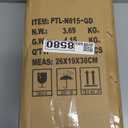 VONLUCE Floor Lamp for Living Room, 65" Industrial Brass Floor Lamp Adjustable Height & Head Vintage Metal Standing Reading Pole Lamp for Bedroom, Office, Farmhouse (Gold)