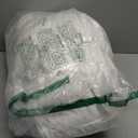 10 Pack White Round Tablecloths, 120 Inch Stain Resistant and Wrinkle Polyester Fabric Washable Table Clothes Cover for Kitchen Dining, Wedding, Reception Banquet, Birthday Party, Buffet Restaurant