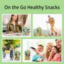 Hethstia Konjac Jelly  Peach Flavor Drinkable Snack, 10-Pack Squeeze Pouches | 4 Calories, 0 Sugar, Vitamin C | Keto, Vegan, Gluten-Free, Healthy Low-Calorie Snack & Gift