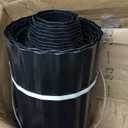 Corrugated Metal Garden Edging,10 "50 Ft Corrugated Landscape Edging Border for Garden,Flower Bed, Lawn (Black)