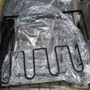 7 code Large Dish Drying Rack for Kitchen Counter, Detachable Large Capacity Dish Drainer Organizer, 2-Tier Dish Racks with Utensil Holder, Black