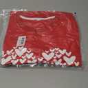 hohololo Valentines Sweatshirt Women Oversized Love Heart Shirt Pullover Valentine's Long Sleeve Tops M