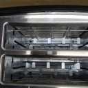 Toastmaster 2-Slice Toaster - Black with Stainless Steel - Kitchen Essential for Sandwich Bread & Breakfast Toast - Toaster with Wide Slots, High Rise Toast Lift & Cool-Touch Exterior