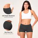 BAMBOO COOL Womens Boyshort Panties Seamless Underwear Boxer Briefs For Ladies 5 Pack (Gray, XXL)