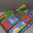 Upgrade Ultra Non Slip Kids ABC Rug for Kids Playroom  3x5 Washable Alphabet Educational Learning Play Mat for Toddlers Baby, Colorful Carpet with Animals for Nursery, Classroom & Bedroom, 36"x60"