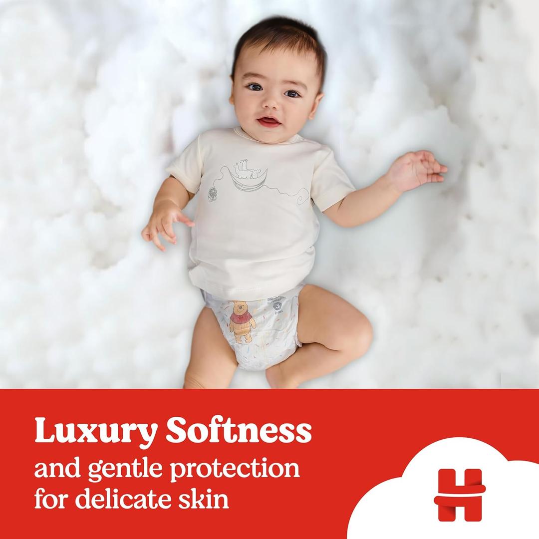 HUGGIES Little Snugglers Baby Diapers, White, No Flavor, Size 1