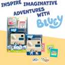 Bluey Chikit Chikit Pretend Camera, Role Play Toy Camera for Kids with 10 Photo Cards, 3 Pop-Out Film Cartridges, Toddler Toys Playset for Ages 3+