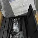 2 Shelves Projector Stand Tripod, Height Adjustable Max 64", Mobile Laptop Cart on Wheels Projector Tripod Stand, Overbed Table with Wheels, Rolling Laptop Floor Stand for Couch