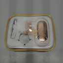 Mini Massage Gun Travel Size, Powerful Small Massage Gun Deep Tissue for Pain Relief, Muscle Massager for Neck Shoulder Thigh Scalp Quiet Pocket Massager with Carry Case