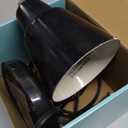 BOHON LED Desk Lamp with USB Charging Port, 3 Color Modes Fully Dimmable Reading Lamp, Auto Dimming Task Lamp, Flexible Neck Table Light for Office Dorm Bedside, Adapter Include, Black