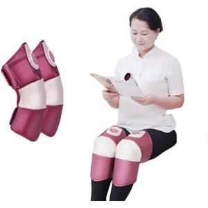 Provides Soothing hot compresses, Knee Support Gear and Massage Devices, offering a Comfortable and Relaxing Experience. The Knee Massage Device is Adjustable. A Great Gift for Parents.