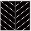 Peel and Stick Black Twill Pattern Kitchen Mosaic Wall Tiles Self-Adhesive DIY Backsplash Stick-on Vinyl Wall Tiles, 10" X 10" Each, 4 Sheets Pack