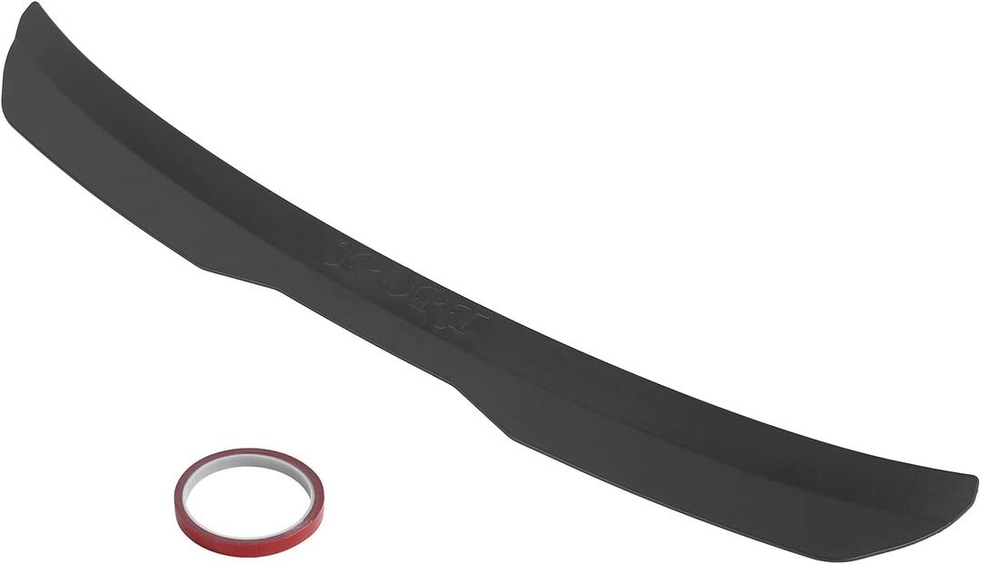 Rear Roof Spoiler, Universal Roof Spoiler Wing Extension Lip for Two Compartment Vehicles Fit for Seat MK1 MK2 MK3 MK4 MK5 MK6 MK7 2000 2021 ABS Aerodynamic Downforce Style