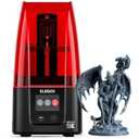 ELEGOO Mars 4 MSLA 3D Printer with 7" 9K Monochrome LCD, UV Resin Photocuring Printer, Multiple Print Modes, Printing Size of 6.04 3.06 6.89 inches