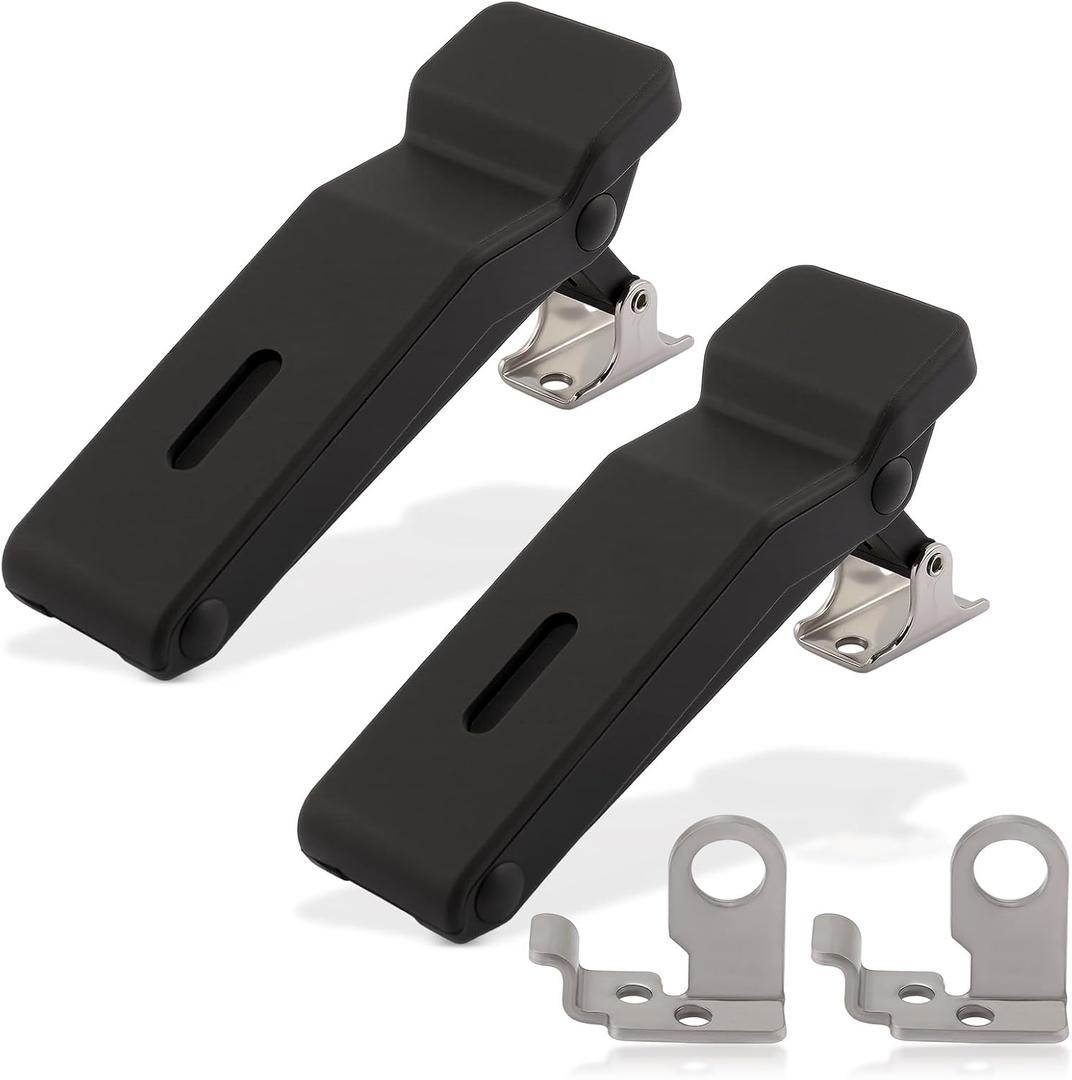 MOTOALL Front Storage Rack Latch 2877447 Compatible with Polaris Sportsman 500 550 800 850 1000 Boat Compartment Cargo Box Rubber Pack of 2